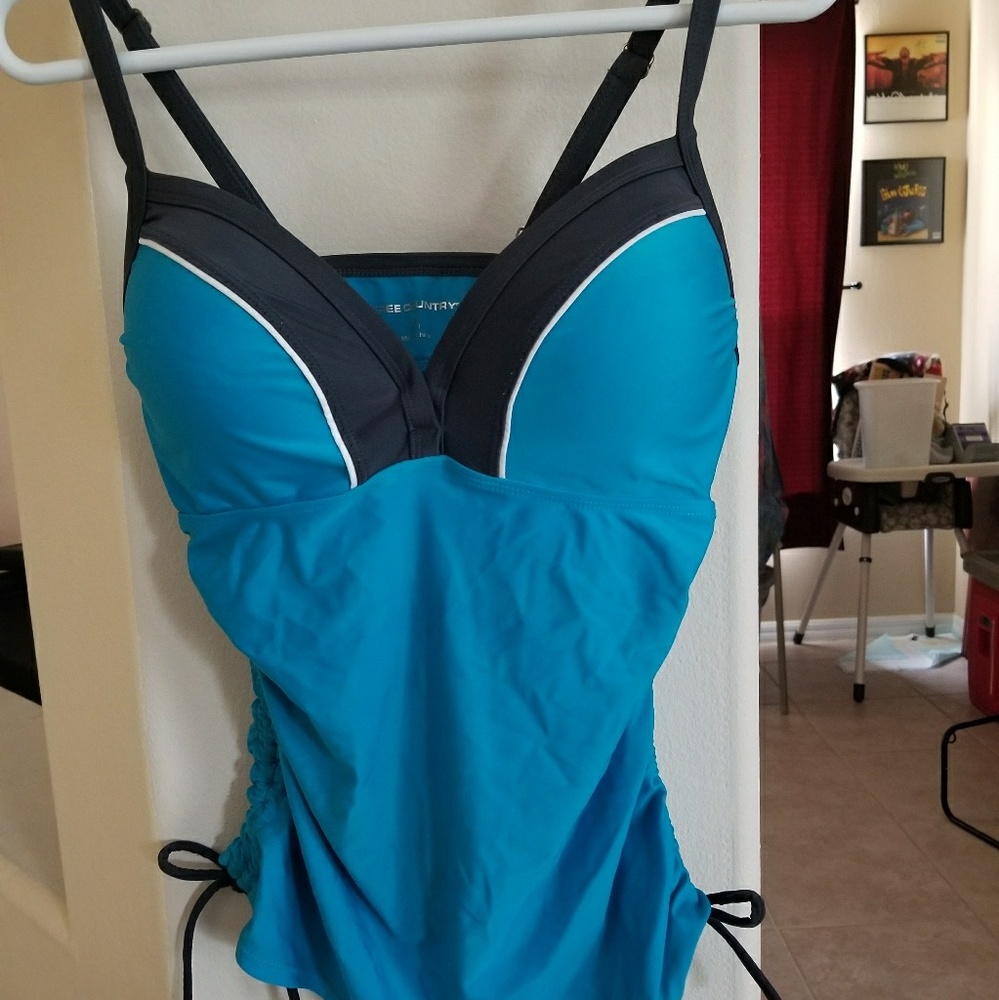 Free Country Tankini Top